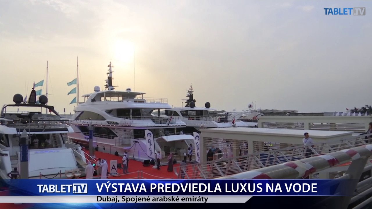 Na výstave lodí predstavili najluxusnejšie plavidlá, ale aj lietajúcu jachtu