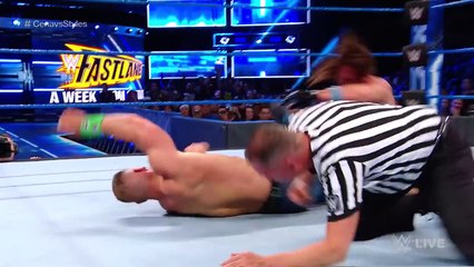 Cena vs. Styles - If Cena wins, he's in WWE Title match at Fastlane_ SmackDown LIVE, Feb. 28, 2017