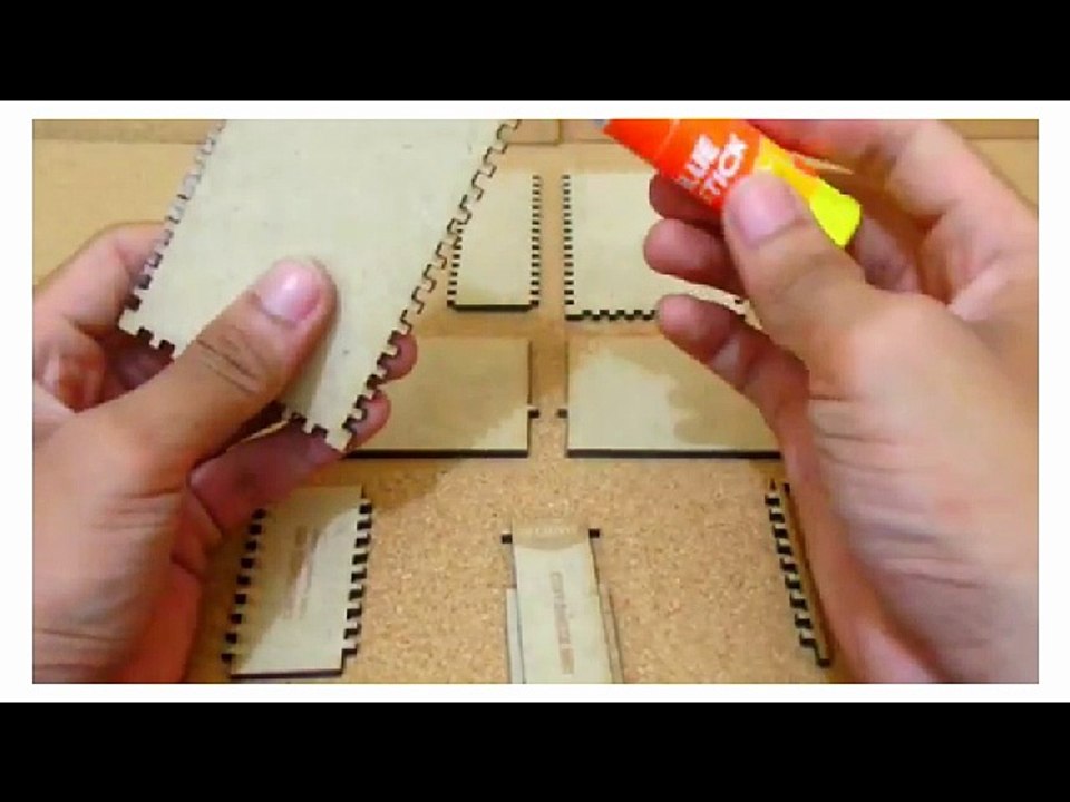 How to make a wooden cigarette case