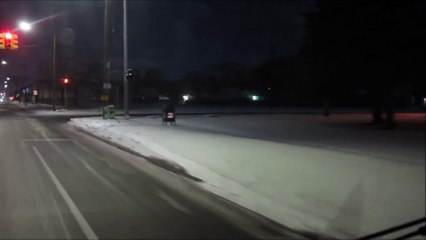 DETROIT 2018 NEW YEAR GUNFIRE  BULLET HITS MY CAR AT 08