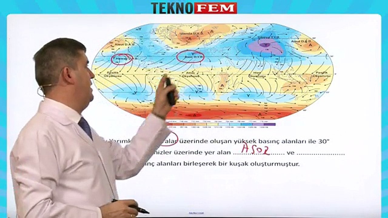 ygs lys coğrafya Iklim Bilgisi - Basinc - 3