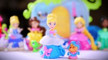 DISNEY PRINCESS LITTLE KINGDOM Princesses CINDERELLA Playset Snow White Belle Playtime Toy Unboxing