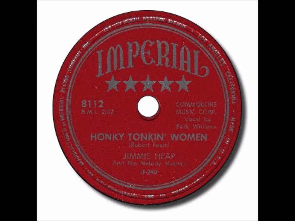 JIMMIE HEAP  Honky Tonkin' Women IMPERIAL 1951