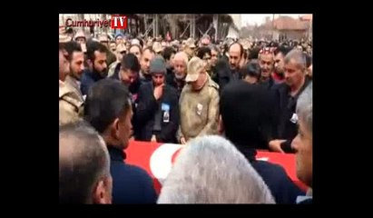 Jandarma Uzman Onbaşı Rıdvan Çevik son yolculuğuna uğurlandı