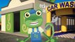 Dylan The Dump Truck Visits Geckos Garage | Construction Trucks For Children