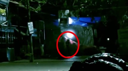 Mysterious Ghost Following A Kid Caught On Tape!! Ghost Sightings