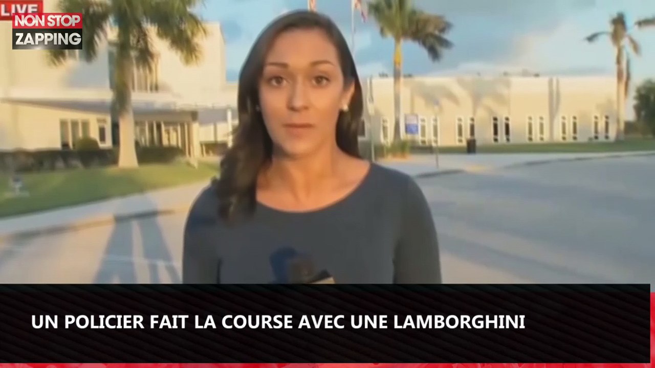 Floride : Un policier s'amuse à faire la course avec une Lamborghini sur l'autoroute (vidéo)