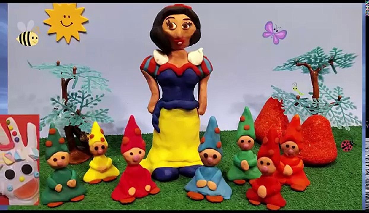 BLANCANIEVES Y LOS SIETE ENANITOS / Cuentos Infantiles/ Disney/ Plastilina