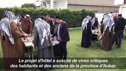 Al Anbar, Irak: impossible de dormir à l'hôtel, tradition oblige
