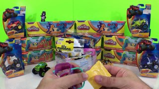 Giant Play Doh Surprise Egg - Darington from Blaze and the Monster Machines