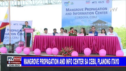 Mangrove Propagation and Info Center sa Cebu, planong itayo