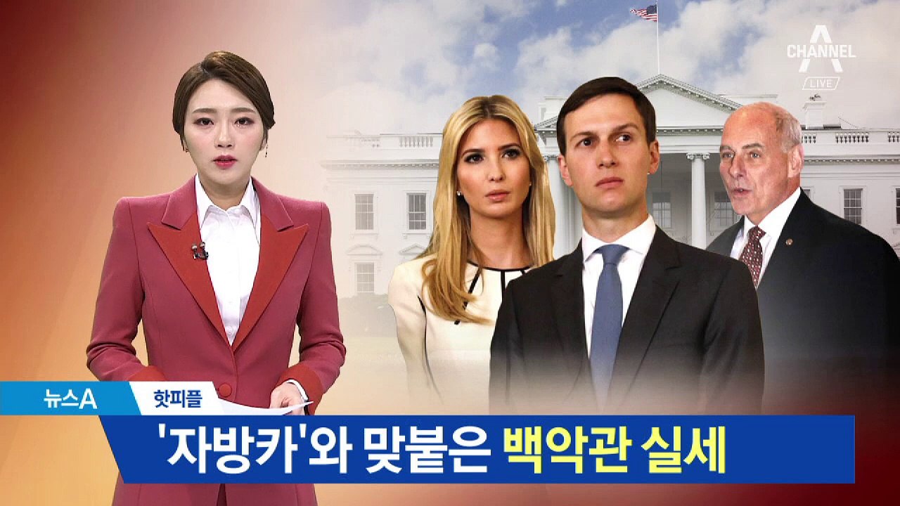 이방카 부부 vs 백악관 ‘왕실장’ 권력투쟁 시작