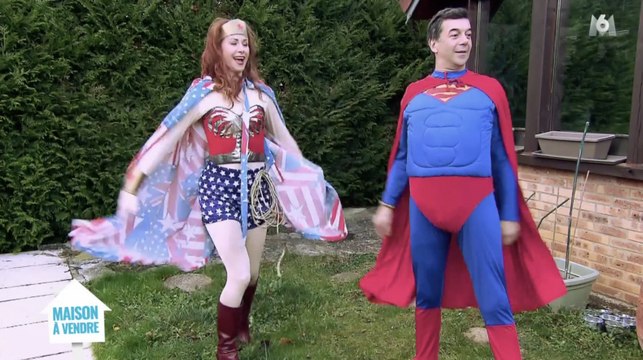 Stéphane Plaza se prend pour Superman ! (Maison à vendre) - ZAPPING TÉLÉ DU 02/03/2018