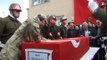 Jandarma Uzman Onbaşı Rıdvan Çevik'i son yolculuğuna yüzlerce kişi uğurlandı