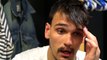 Dario Saric reacts to Sixers win over Cavaliers