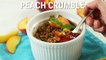 Dessert Recipe Peach Crumble by Cooking Food