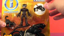 Imaginext Catwoman & Batman with a Mr Freeze and Lex Luthor Short!