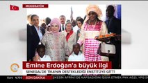 Emine Erdoğan'a büyük ilgi