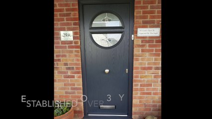 COMPOSITE DOOR PROFESSIONALLY SUPPLIED AND INSTALLED IN CAERPHILLY SOUTH WALES