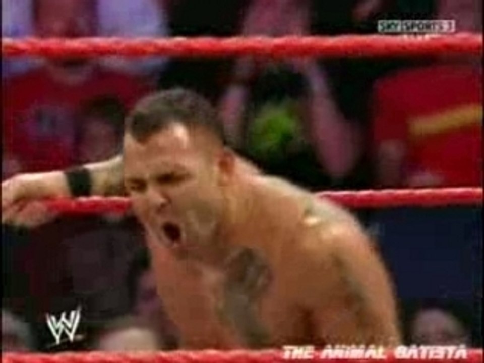 Jericho vs Santino (raw 11/26/07)