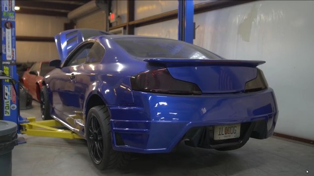 INCREDIBLE Street Drifting in Stock 350Z