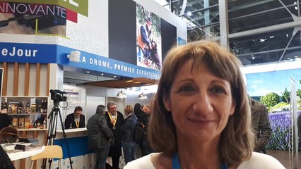 Marie-Pierre Mouton parle de l’agriculture high-tech dans la Drôme