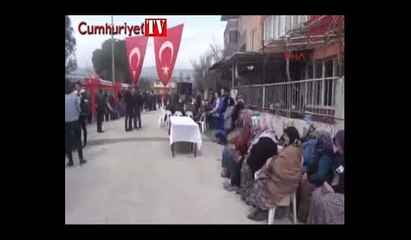 Jandarma Uzman Çavuş Mehmet Dinek son yolculuğuna uğurlandı
