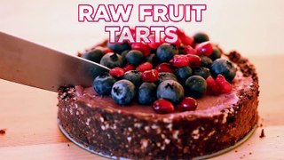 Dessert Recipe Raw Fruit Tarts by Cooking Food