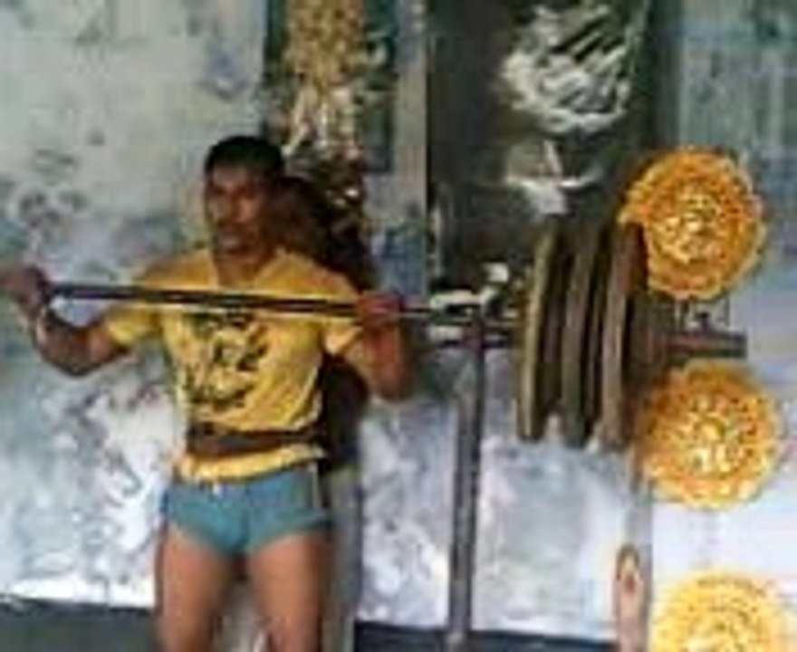 Leg workout