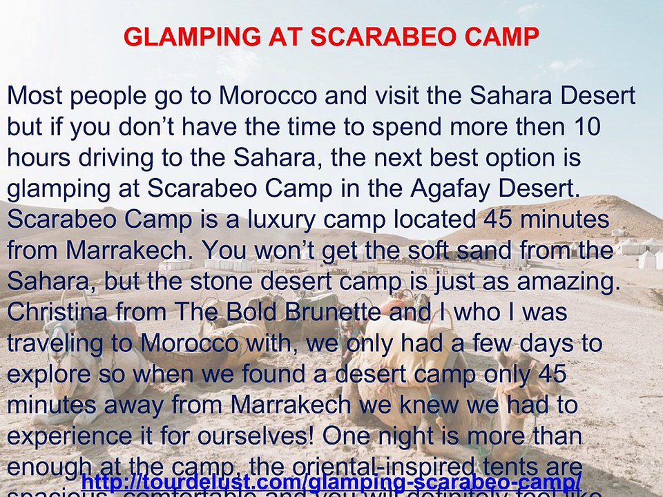 Scarabeo Camp Luxury Tents