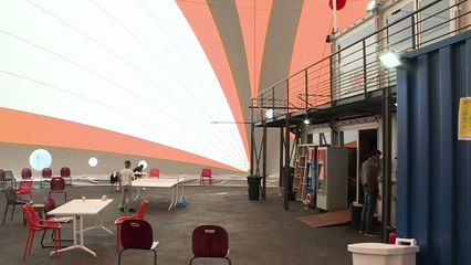 Paris' adaptable migrant centre serves as example of versatility