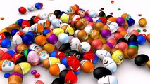 Learn Colors with Surprise Eggs Prank 3D for Kids Toddlers Superhero Color Balls Smiley Face