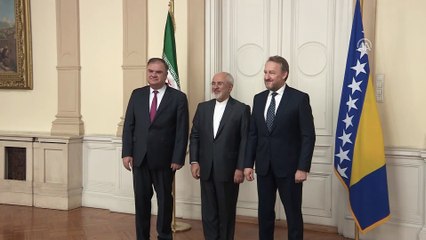 Zarif-İzetbegovic-İvanic görüşmesi - SARAYBOSNA