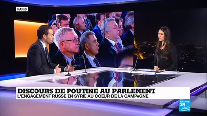 Poutine vante la force militaire de la Russie comme un élément de campagne