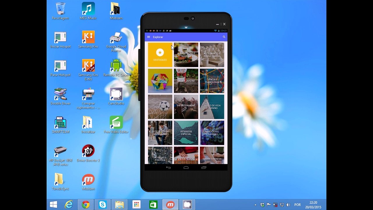 Play Quiosque - Organizador de Feeds para Android