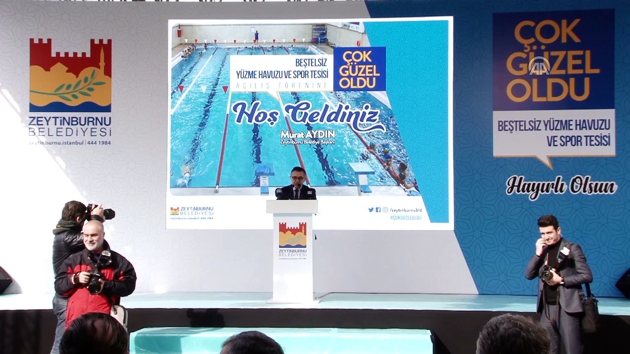 Beştelsiz Yüzme Havuzu ve Spor Tesisi açıldı - İSTANBUL