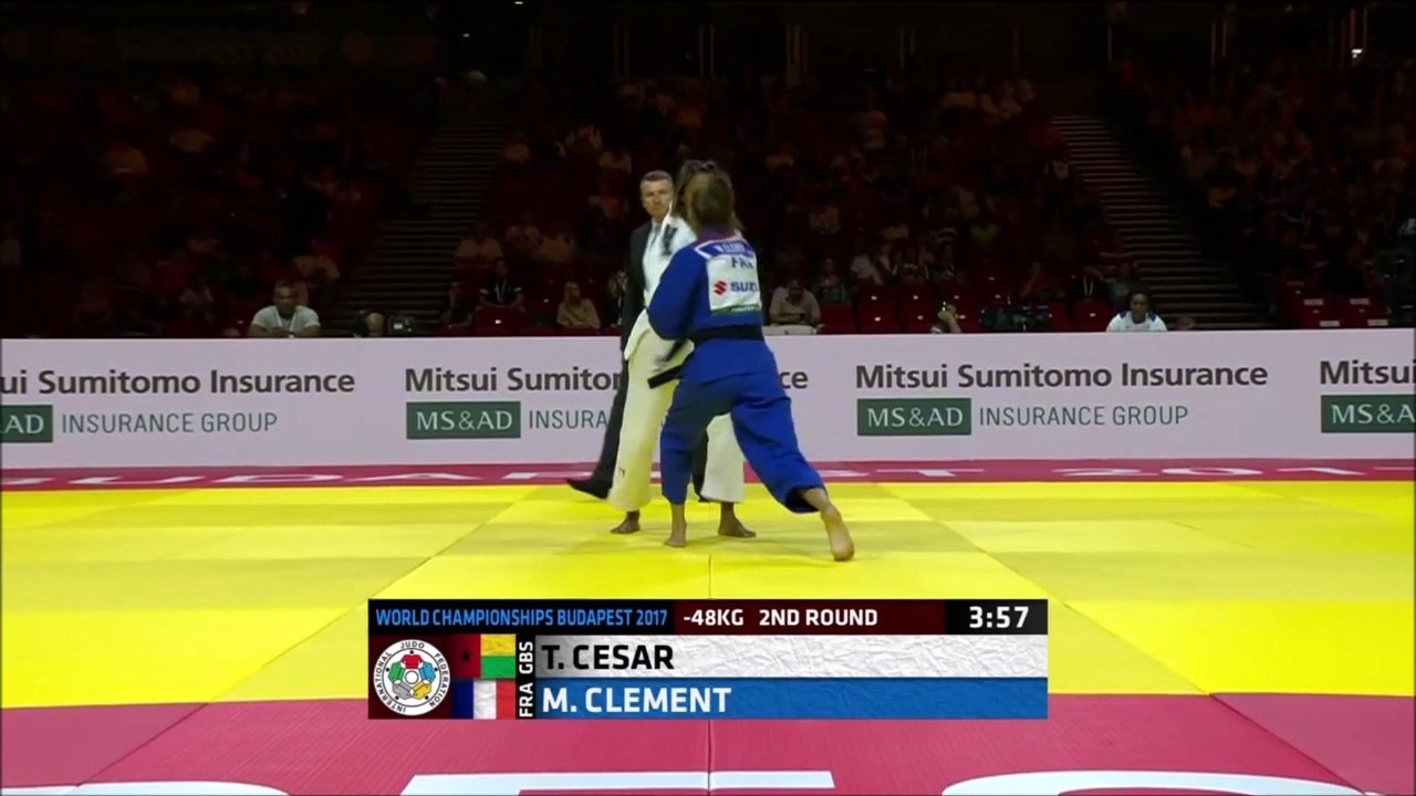 Mélanie Clément (-48kg) - ChM 2017 judo