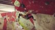 Woman Defies Gravity With Impressive Rock Climb