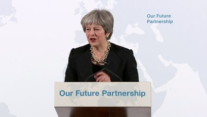 May: UK's Brexit approach is not 'cherry picking'