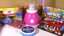 Lip Balm CANDY Magical Beauty Blender! Turns Candy into LIP BALM! Nerds M&Ms Skittles! FUN