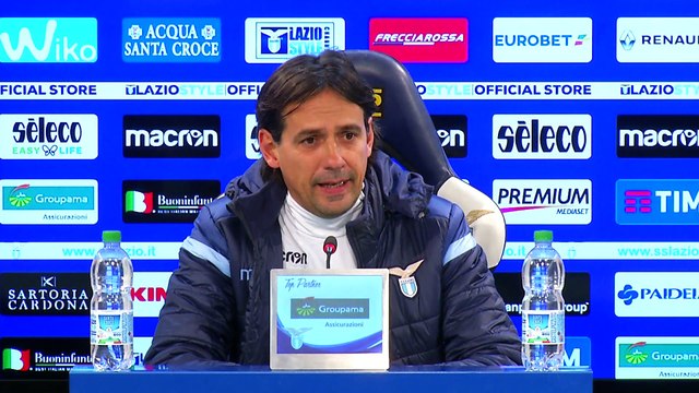 CONFERENZA SIMONE INZAGHI PRE LAZIO - JUVENTUS