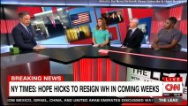 Panel Discuss NY Times: Hope Hicks to Resign White House in Coming Weeks. #NewYorkTimes #NYT #HopeHicks @amandacarpenter @SymoneDSanders