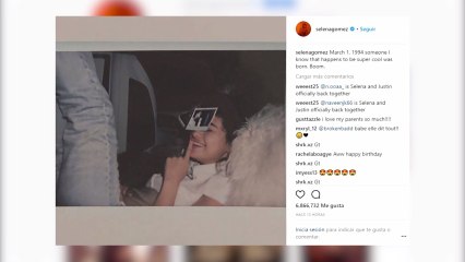 Justin Bieber confirma su relación con Selena Gómez