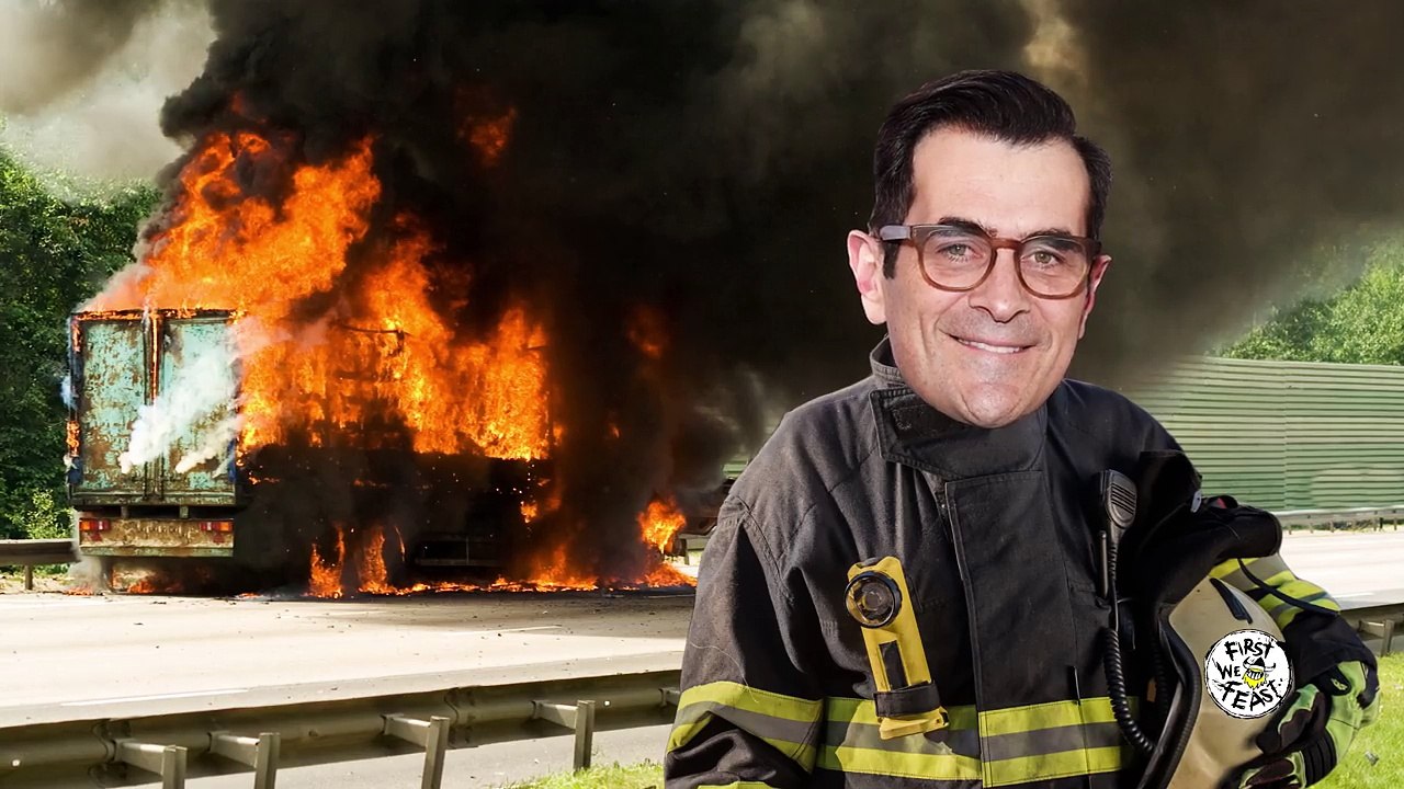 Ty Burrell Fears Sudden Death While Eating Spicy Wings _ Hot Ones