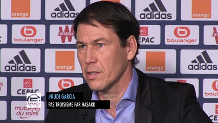 Pour Garcia, l'OM n'est pas 3e par hasard