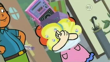 WordGirl Slumber Party Pooper Line Lessons with Lady Redundant Woman WS