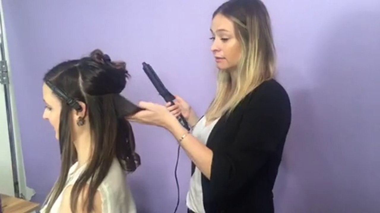 Hollywood Glam Waves Tutorial