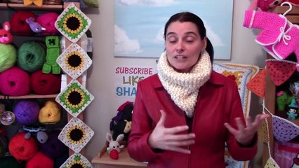 Easy Knit Cowl for Beginners!