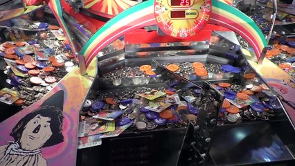 20,000 ticket JACKPOT from The Wizard of Oz - Coin Pusher