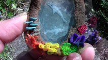 DIY MINIATURE DOLPHINS ENVIRONMENT Polymer Clay & Resin tutorial - how to make dolphin aquarium